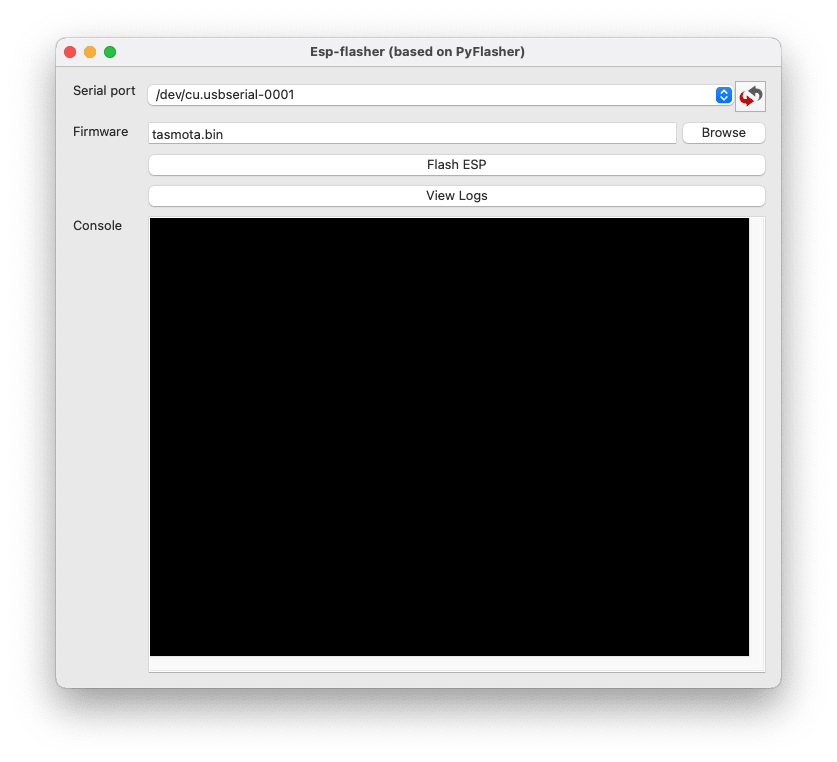 ⚡ Flashing ESP8266 with Tasmota, in 5 steps