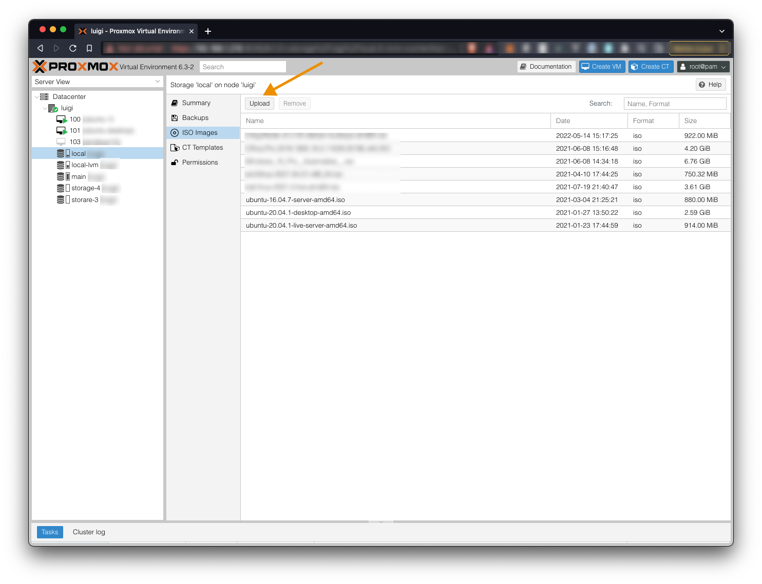 🔥 How to Upload ISO images to Proxmox