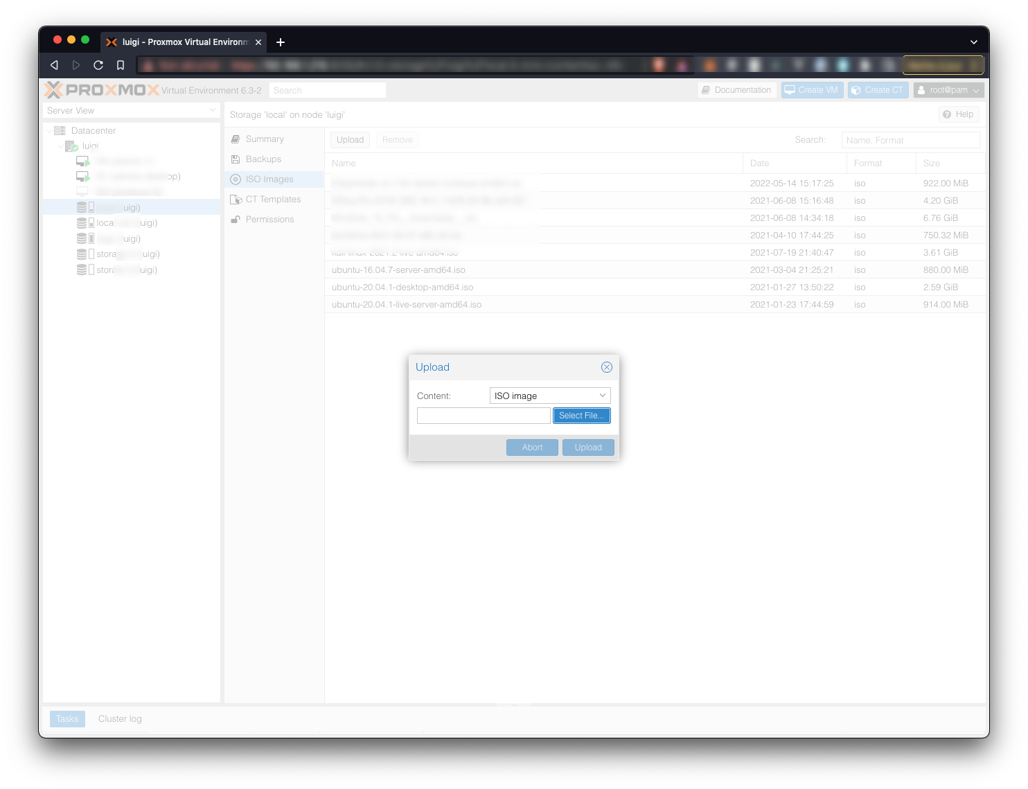 🔥 How to Upload ISO images to Proxmox